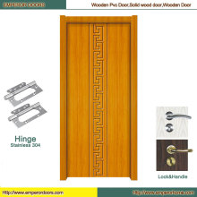 Puerta corrediza de PVC Puerta de PVC hambrienta Puerta de madera